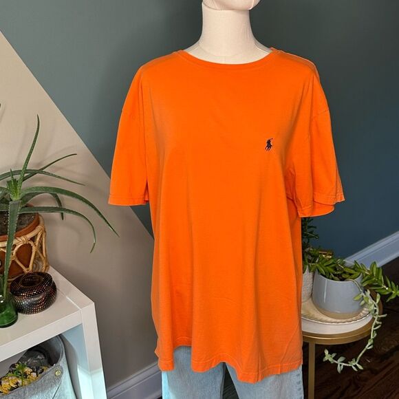 Polo by Ralph Lauren Other - Polo Ralph Lauren Men’s Classic Fit T-Shirt Orange Vintage 100% Cotton Size L